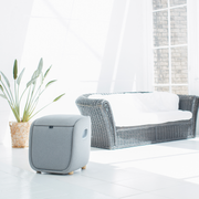 Synca Rei Foot-Calf-Lumbar Ottoman massager, detail view