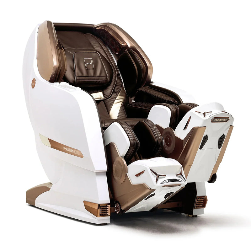 VComfort Bodyfriend Phantom Rovo 4D XD Pro massage chair in black, front view
