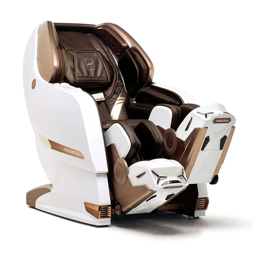 VComfort Bodyfriend Phantom Rovo 4D XD Pro massage chair in black, front view