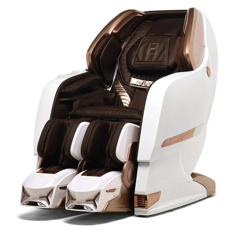 VComfort Bodyfriend Phantom Rovo 4D XD Pro massage chair in black, side view