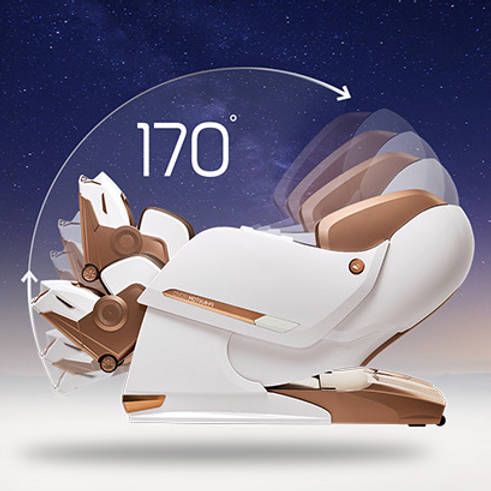 VComfort Bodyfriend Phantom Rovo 4D XD Pro massage chair, feature detail view