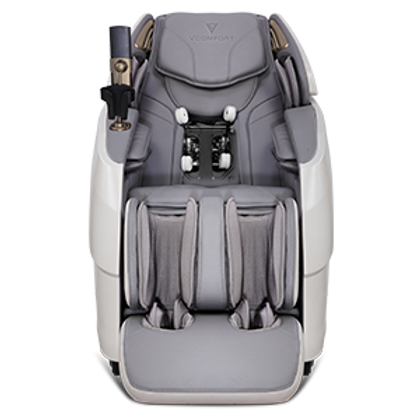 VComfort Primus 4D Pro i-Open Flex SL Track massage chair in black, side view