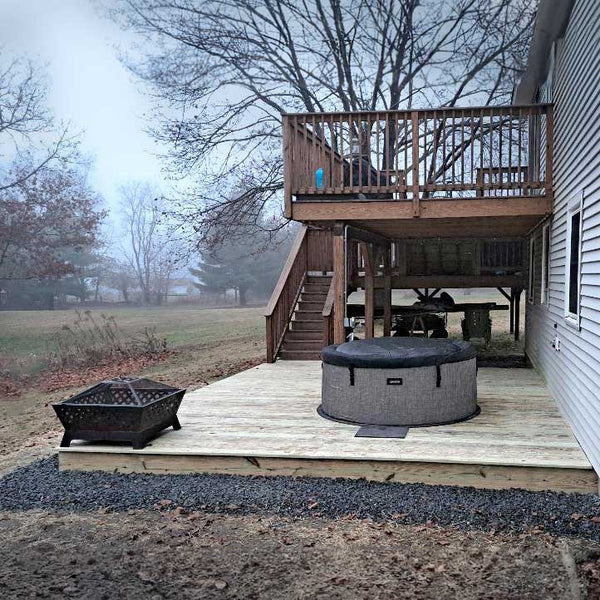 Wave Tahoe 4 Person hot tub, customer photo